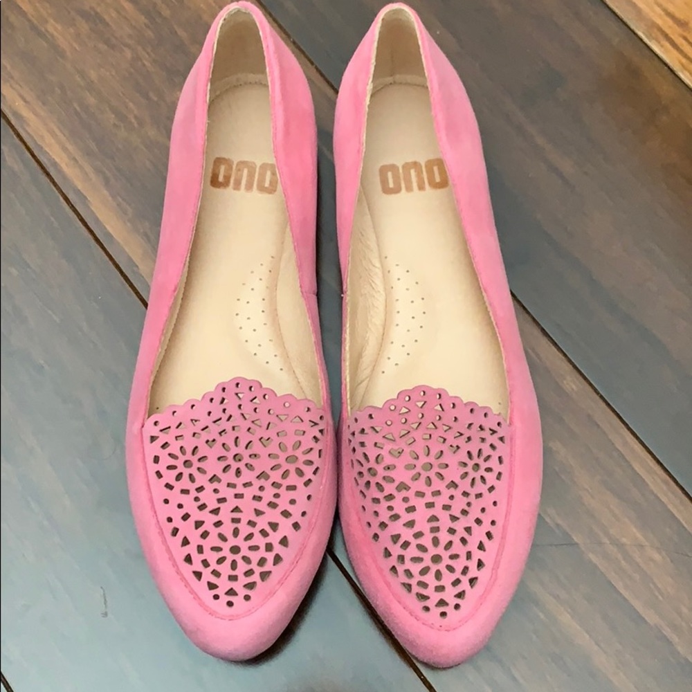 [ ONO ] LEATHER FLATS